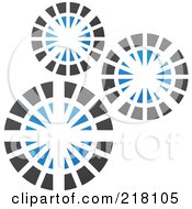 Poster, Art Print Of Abstract Gear Logo Icon - 3