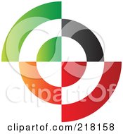 Poster, Art Print Of Abstract Circle Logo Icon Design - 1