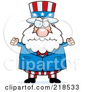 Poster, Art Print Of Plump Old Uncle Sam