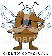 Poster, Art Print Of Smart Mosquito With An Idea