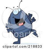 Poster, Art Print Of Pillbug Doing A Happy Dance