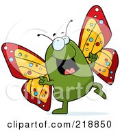 Poster, Art Print Of Butterfly Doing A Happy Dance