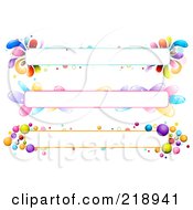 Poster, Art Print Of Digital Collage Of Three Colorful Website Banner Headers - 5