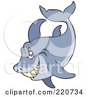 Poster, Art Print Of Sneaky Gray Shark