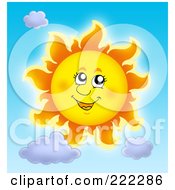 Poster, Art Print Of Happy Summer Sun