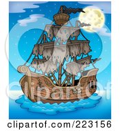 Poster, Art Print Of Pirate Ship - 3