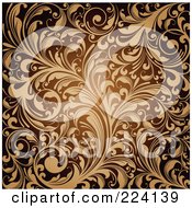 Poster, Art Print Of Flourish Pattern Background - 4