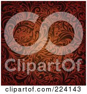 Poster, Art Print Of Flourish Pattern Background - 7