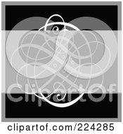 Poster, Art Print Of Swirl Invitation Template With Copyspace - 14