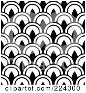 Royalty Free RF Clipart Illustration Of A Scale Or Circle Background