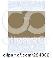 Poster, Art Print Of Floral Invitation Template With Copyspace - 20