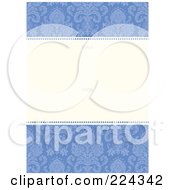 Poster, Art Print Of Floral Invitation Template With Copyspace - 19