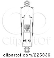 Royalty Free RF Clipart Illustration Of A Black And White Shock Diagram