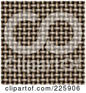 Poster, Art Print Of Seamless Cloth Rope Weave Texture Background