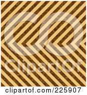 Poster, Art Print Of Seamless Brown Background Of Stripes