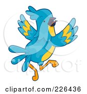 Poster, Art Print Of Blue And Yellow Parrot