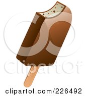 Poster, Art Print Of Chocolate Coated Popsicle