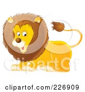 Poster, Art Print Of Cute Lion