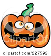 Poster, Art Print Of Goofy Jackolantern