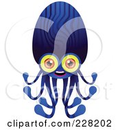 Poster, Art Print Of Alien With An Octopus Body