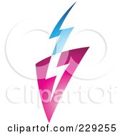 Royalty Free RF Clipart Illustration Of A Vibrant Colorful Abstract Logo Icon 2