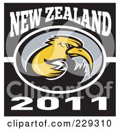 Poster, Art Print Of New Zealand Rugby Kiwi Bird - 2