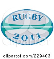 Poster, Art Print Of Rugby 2011 Icon - 1