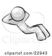 Clipart Illustration Of A White Man Doing Sit Ups While Strength Training