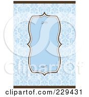 Poster, Art Print Of Ornate Frame On An Invitation - 2