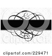 Poster, Art Print Of Swirl Invitation Background - 2