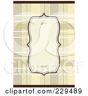 Royalty Free RF Clipart Illustration Of An Ornate Frame On An Invitation 5