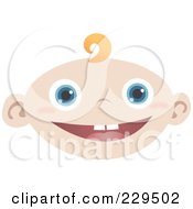 Poster, Art Print Of Happy Baby Face
