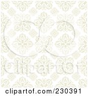 Poster, Art Print Of Floral Tile Wallpaper Background