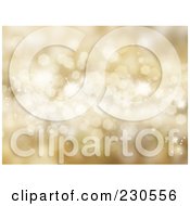 Poster, Art Print Of Gold Sparkle Christmas Background