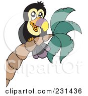 Poster, Art Print Of Friendly Toucan On A Tree
