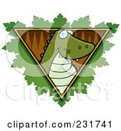 Poster, Art Print Of Safari Crocodile Logo
