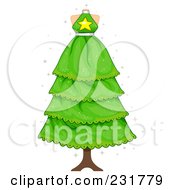 Poster, Art Print Of Dress On A Mannequin Christmas Tree