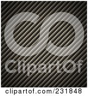 Poster, Art Print Of Tight Woven Carbon Fiber Background