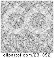 Poster, Art Print Of Diamond Plate Texture Background - 1
