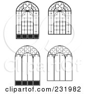 Poster, Art Print Of Digital Collage Of Wrought Iron Designs - 3