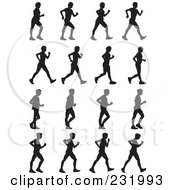 Poster, Art Print Of Digital Collage Of Black And White People Marching