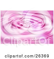 Clipart Illustration Of A Background Of Rippling Pink Water by KJ Pargeter