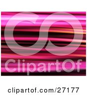 Clipart Illustration Of A Blurred Pink And Black Background