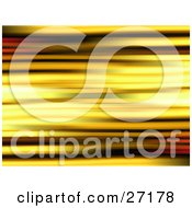 Poster, Art Print Of Blurred Light Background Of Yellow And Black Lines