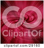 Clipart Illustration Of A Swirling Red Background With Lines by KJ Pargeter