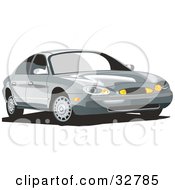 Poster, Art Print Of Silver Mercury Sable Car