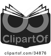 Clipart Illustration Of An Open Book Or Bible