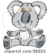 Clipart Illustration Of A Stuffed Animal Koala