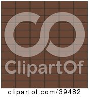 Clipart Illustration Of A Background Of Chocolate Candy Bars