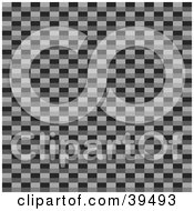 Clipart Illustration Of A Carbon Fiber Background Showing The Weaved Materials